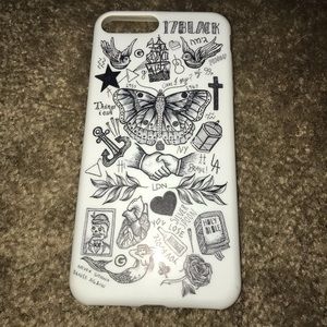 Harry Styles tattoo iPhone case